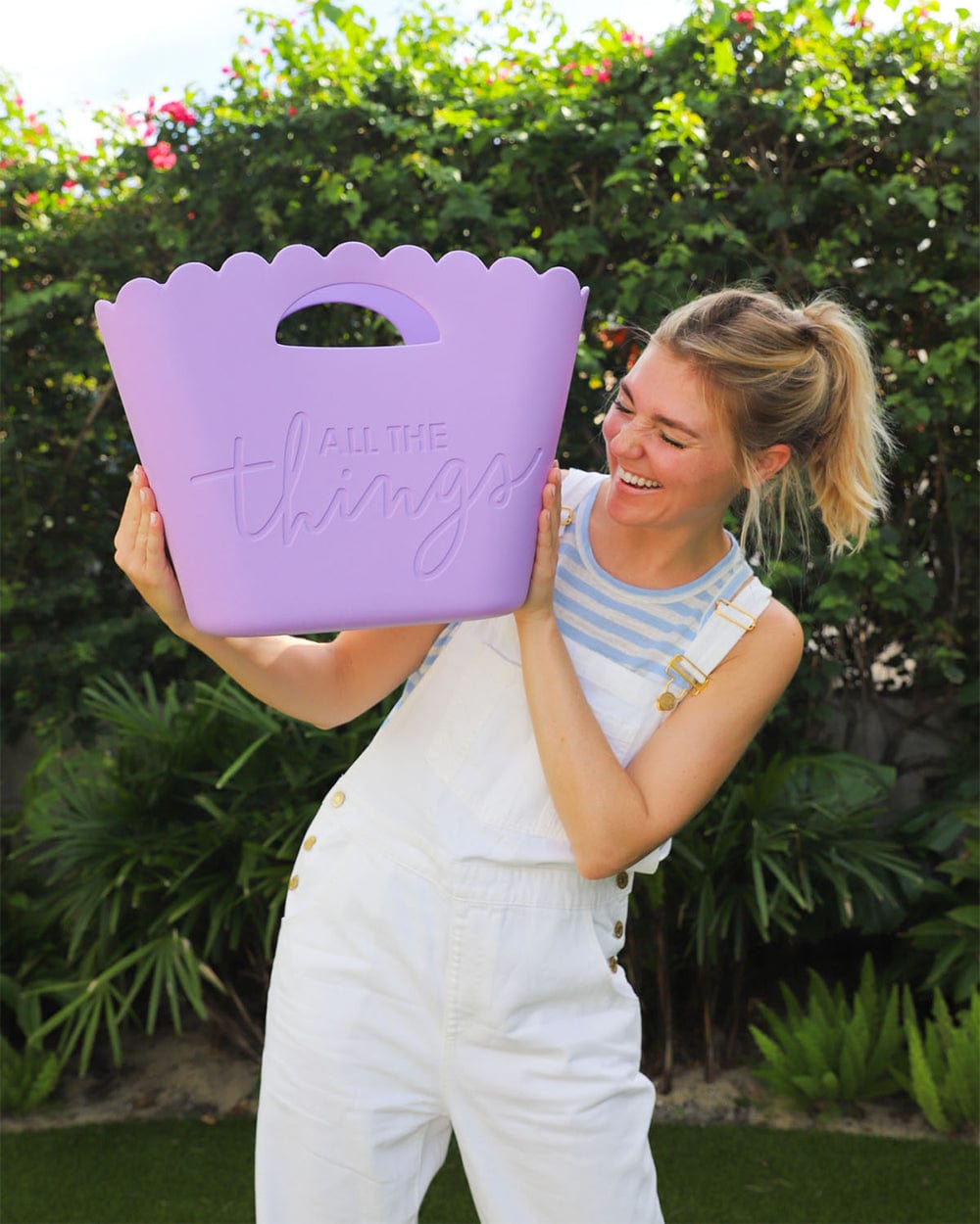 All The Things Lavender Jelly Tote