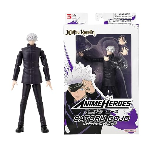 ANIME HEROES - Jujutsu Kaisen - Gojo Satoru Hollow Purple Action Figure | Jujutsu Kaisen 6 Inch Action Figure Anime Heroes - Gojo Satoru Hollow