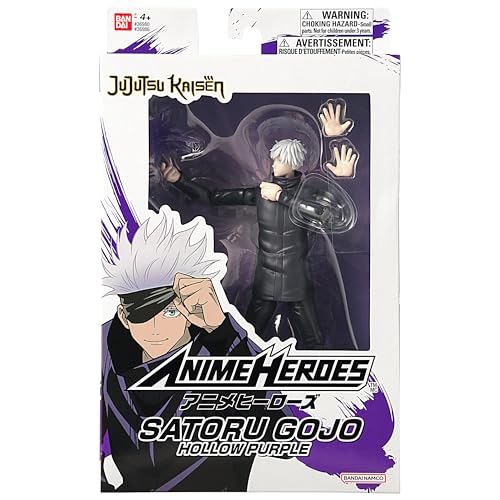 ANIME HEROES - Jujutsu Kaisen - Gojo Satoru Hollow Purple Action Figure | Jujutsu Kaisen 6 Inch Action Figure Anime Heroes - Gojo Satoru Hollow