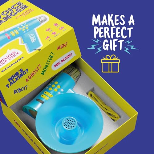 5 In 1 Voice Changer for Kids - Voice Changing Device for Boys & Girls | Birthday Gifts for 3, 4, 5, 7, 8 Year Old Boy - Toys Gift Ideas for Kid, Toddler - Gifts for Kids Ages 3-8+ Olds