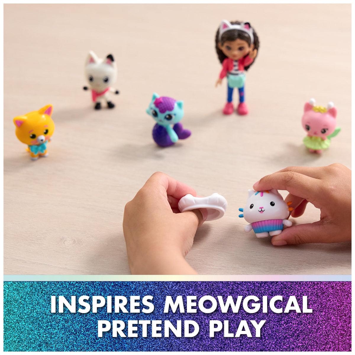Gabby's Dollhouse Cat-Venture Crew Pack 11-Piece Figure Set | 11-Piece Figures, Gabby, Pandy, MerCat & More, Surprise Accessory, Kids Toys for Girls & Boys Ages 3+