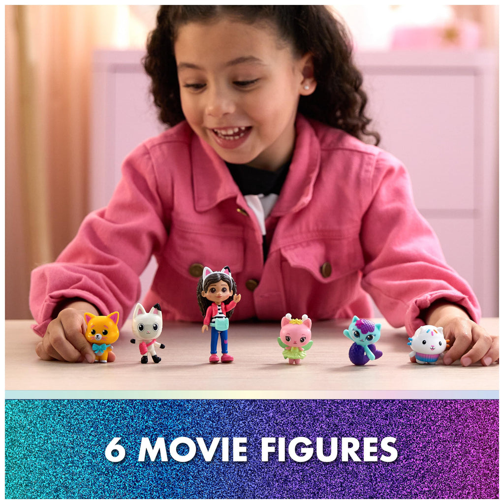 Gabby's Dollhouse Cat-Venture Crew Pack 11-Piece Figure Set | 11-Piece Figures, Gabby, Pandy, MerCat & More, Surprise Accessory, Kids Toys for Girls & Boys Ages 3+