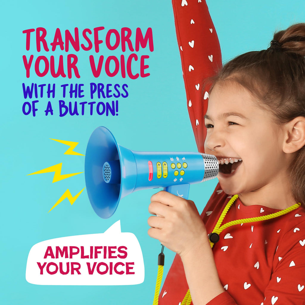 5 In 1 Voice Changer for Kids - Voice Changing Device for Boys & Girls | Birthday Gifts for 3, 4, 5, 7, 8 Year Old Boy - Toys Gift Ideas for Kid, Toddler - Gifts for Kids Ages 3-8+ Olds