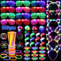 TSDATOWR 150Pcs Glow in the Dark Party Supplies for Kids and Adults