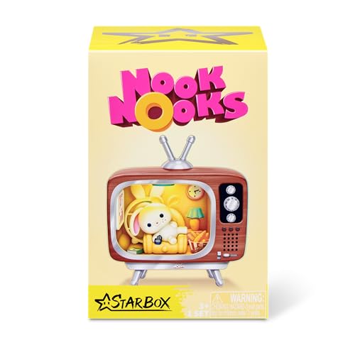 STARBOX Nook Nooks Series 1 Blind Box Collectible LED Animal Home Scenes
