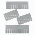 Global Industrial Width Divider DS92035 for Plastic Dividable Grid Container DG92035, Qty 6 (WB334120)