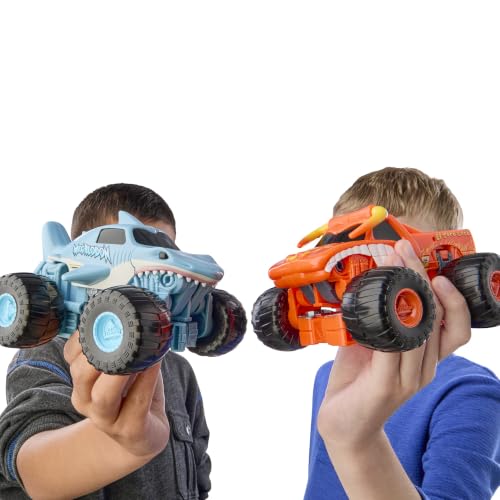 Transformers Monster Jam Megalodon (Big Tooth) | Action Figure Changes from Robot to Monster Truck, Toys for 6+