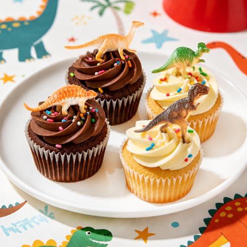 Mini Dinosaur Figures 78 Pack, Kids Dinosaur Toys, Dino Party Favors | Small Dinosaur Toys for Birthday Parties, Cupcakes, Goodie Bags, Classroom Rewards, Sensory Play and Gifts For Boys and Girls