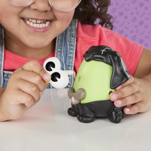 Potato Head Spooky Tots | 11 Pieces | Two 3-Inch Potato Bodies with 9 Accessories | Preschool Halloween Toys for Kids 2+