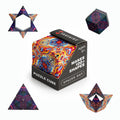 Shashibo DODECA Magnetic Puzzle Cube, Stress Relief Fidget Toy | 100+ Possible Shapes, Sensory Fidget Toy For Adults & Kids, Fun Shape Shifting Puzzle Box For All Ages