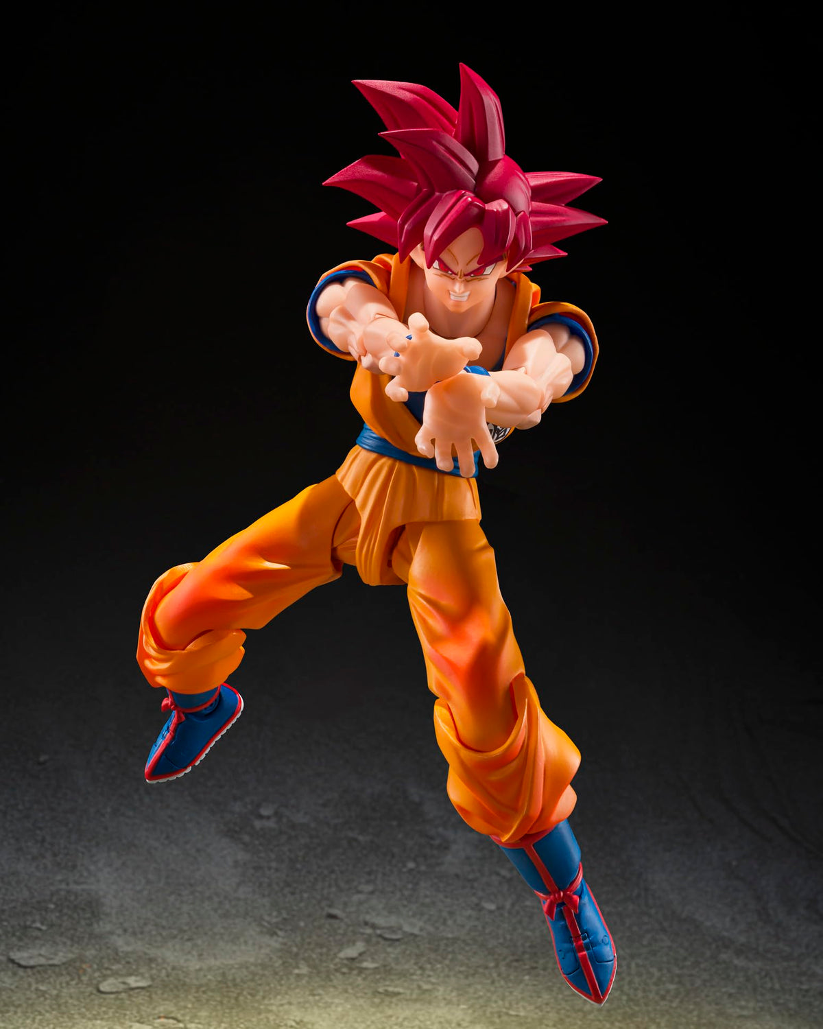 TAMASHII NATIONS - Dragon Ball Super - Super Saiyan God Son Goku (God Aura) S.H.Figuarts Action Figure