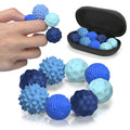 Magnetic Fidget Balls for Adults & Teens, Silent Fidget Toys for Office | Relief Stress Anxiety, Focus Aid, Autism ADHD, Calming & Relaxing, Textured Silicone, Magnetic Play, Gift Ready