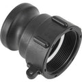 Global Industrial Polypropylene 2" Female NPS Pipe Thread x 2" Part A Camlock Adapter (WB493522)