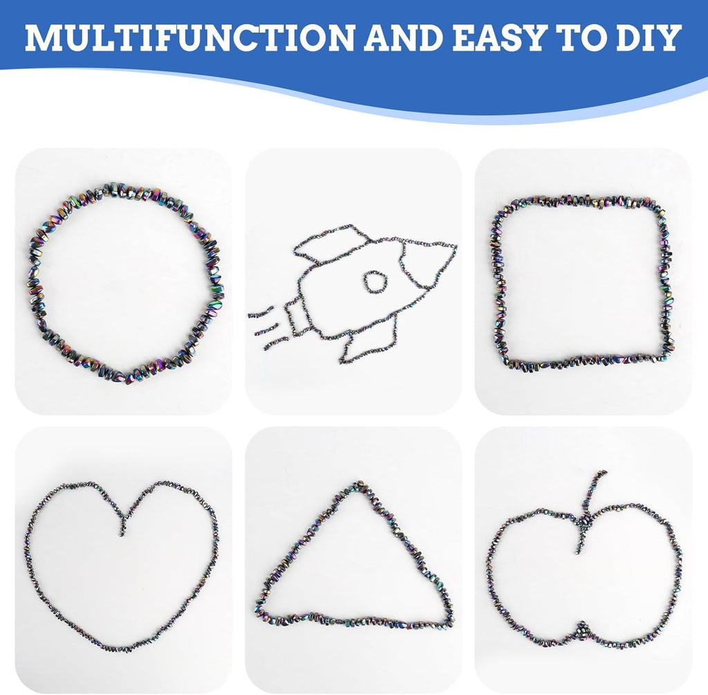 Matassari 550pcs Fidget Toy, Sensory Toys for Adults & Teens（Colour） | At work or parties, shape, stack, relax and unwind; a fun gift for birthdays, Christmas and stocking stuffers