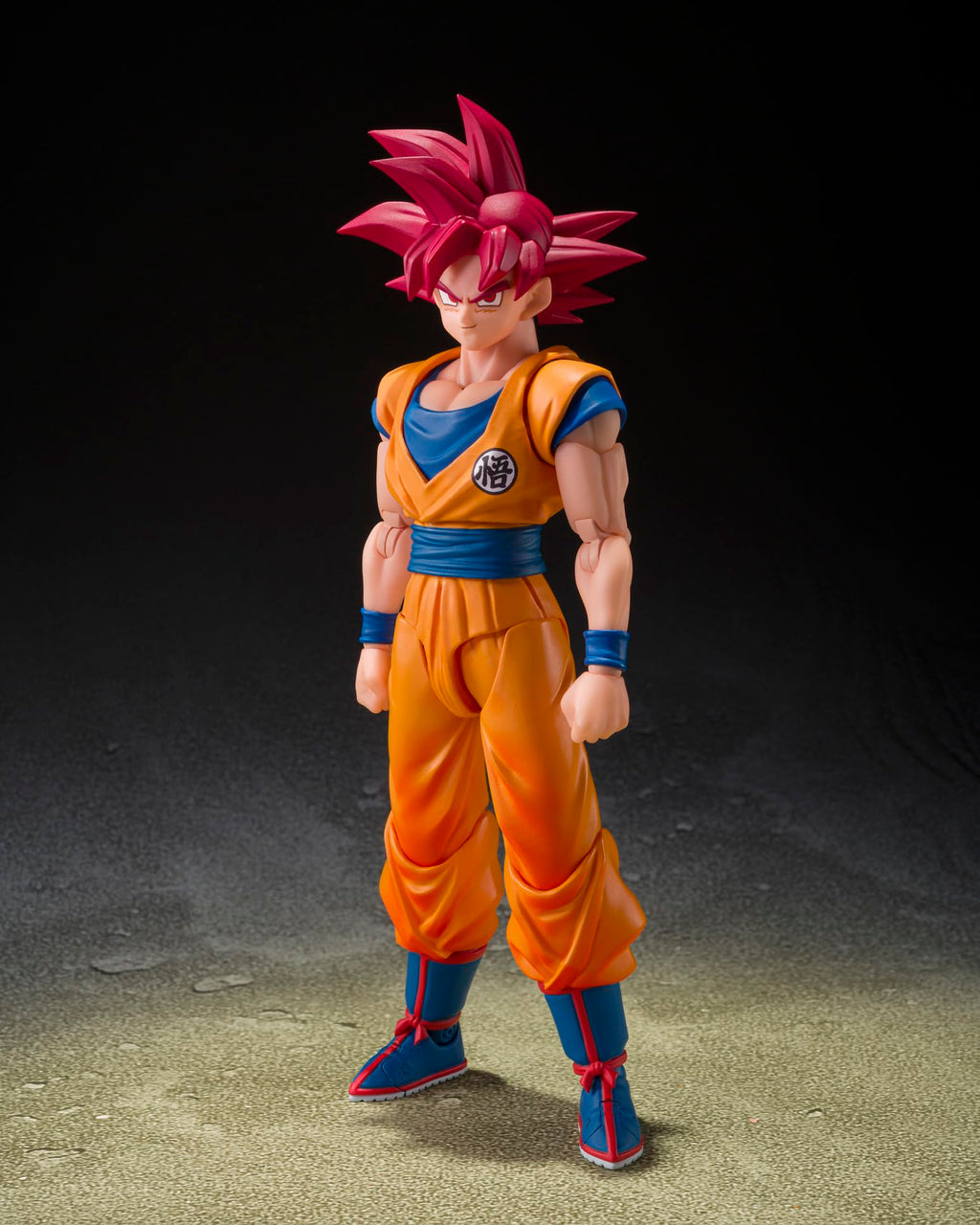 TAMASHII NATIONS - Dragon Ball Super - Super Saiyan God Son Goku (God Aura) S.H.Figuarts Action Figure