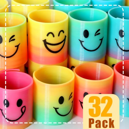 Cocurb 32 PCs Mini Spring Party Favors for Kids 4 to 8 | Fun Goodie Bag Stuffers for Birthdays Classroom Prizes, and Small Toys Present