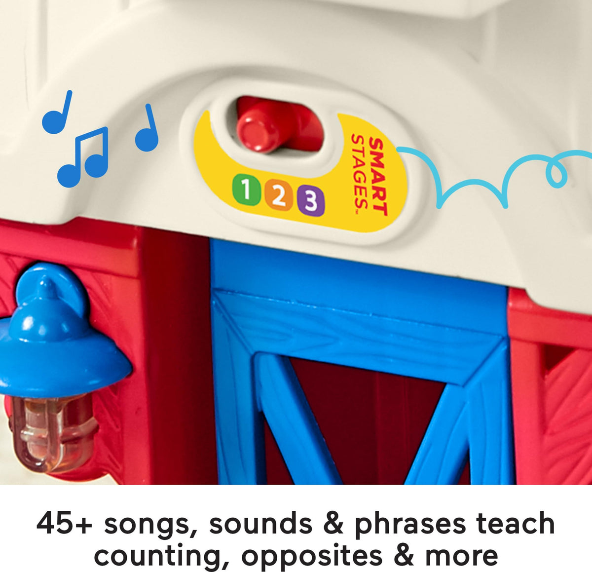 Fisher-Price Little People Caring for Animals Farm Playset | Toddler Learning Toy, Smart Stages Content with Educational Music, Pretend Play, Ages 1+ years (Amazon Exclusive)