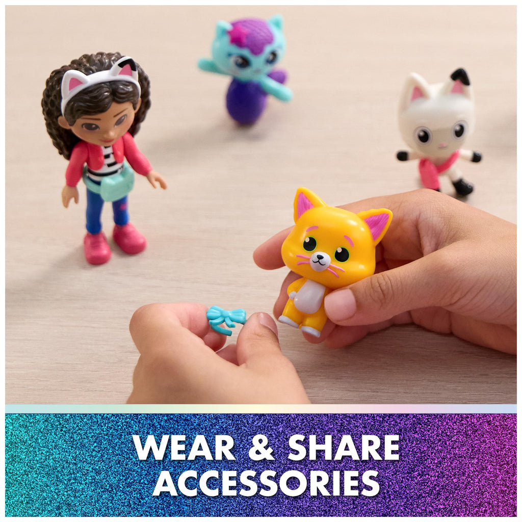 Gabby's Dollhouse Cat-Venture Crew Pack 11-Piece Figure Set | 11-Piece Figures, Gabby, Pandy, MerCat & More, Surprise Accessory, Kids Toys for Girls & Boys Ages 3+