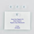 Global Industrial Heavy Duty Magnets, Pack of 4 (WB695325)