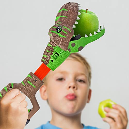 DINOBROS Dinosaur Chomper Toys for Kids with 3 Roar Sounds and Light Jurassic Dinosaurs Grabber Claw T-Rex Reacher Robot Hand Pincher Dino Snapper