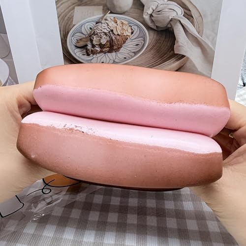 Bread Butter Squishy,Slow Rising Squishy，Stress Balls，Fidget Toy | Party Favor Gift squeeze toy Stress Relief back to school cheese squishy