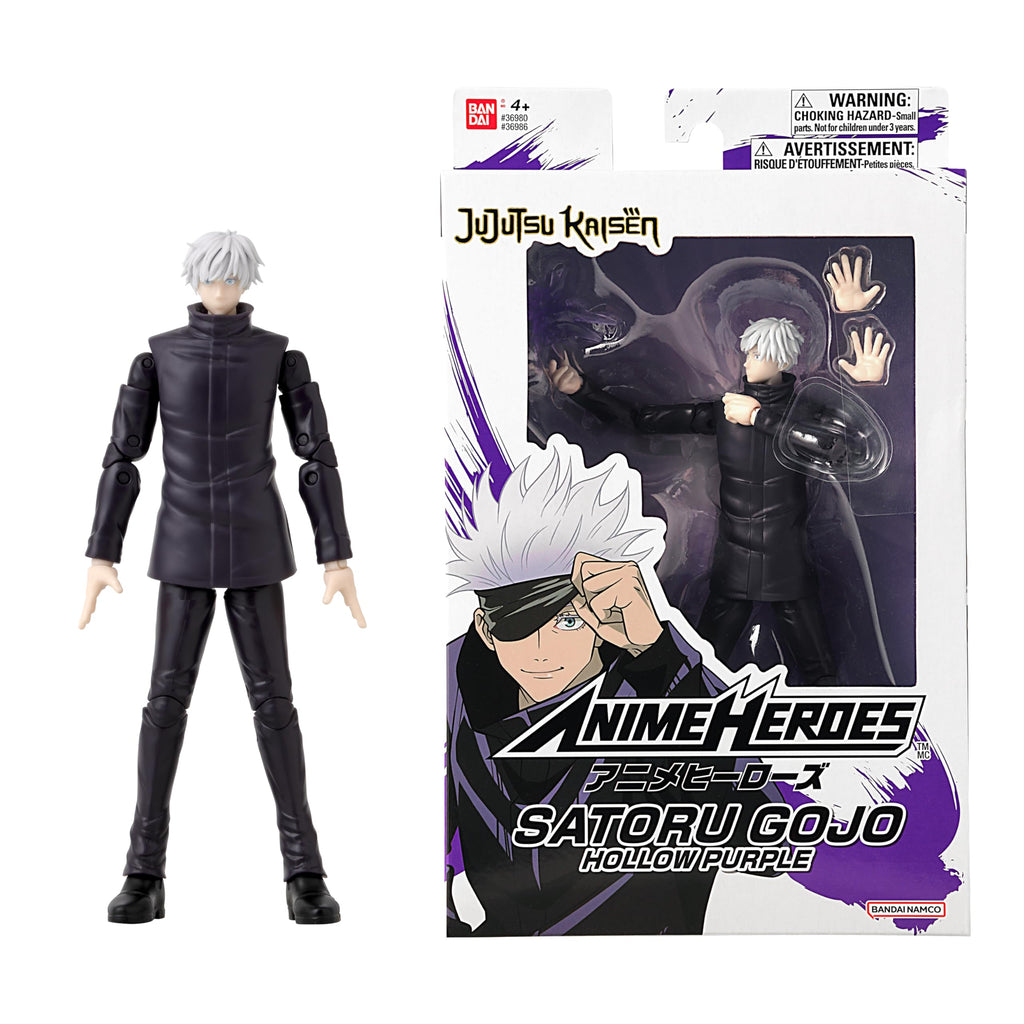ANIME HEROES - Jujutsu Kaisen - Gojo Satoru Hollow Purple Action Figure | Jujutsu Kaisen 6 Inch Action Figure Anime Heroes - Gojo Satoru Hollow