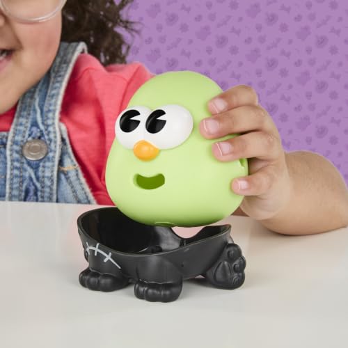 Potato Head Spooky Tots | 11 Pieces | Two 3-Inch Potato Bodies with 9 Accessories | Preschool Halloween Toys for Kids 2+