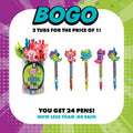  Axolotl Character Clip Pen - BOGO Bundle