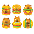 Cheeseburger Capybara Slow Rise Toys - 12 per bag