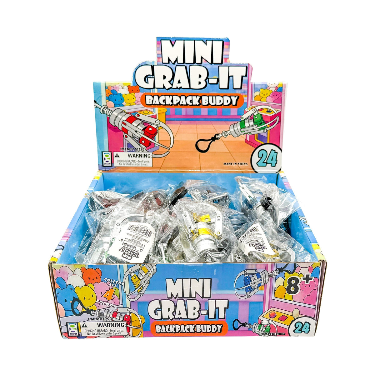 Mini Grab-It Backpack Buddy Keychain
