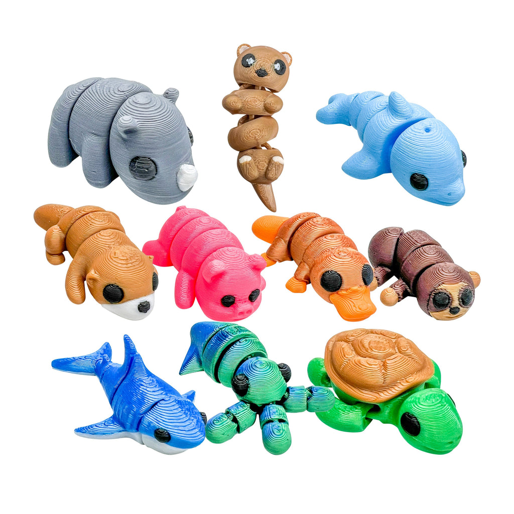 3D Printed Squiggly Jiggly Pets - Blind Bag Assortment