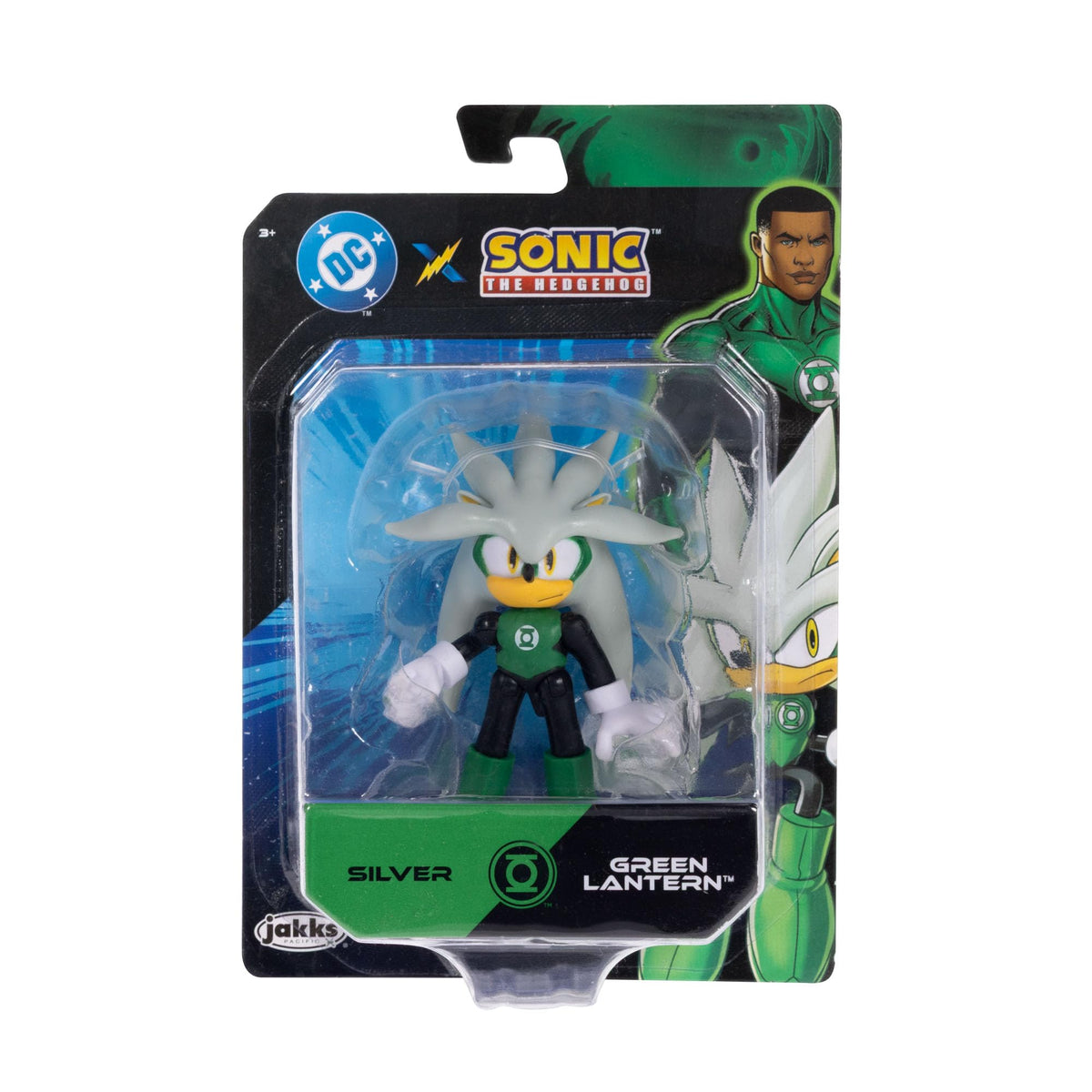 DC X Sonic Collectable 2.5 Inch Scale Action Figures Knuckles Silver Rouge Dr. Eggman Featuring Multiple Points of Articulation for Action-Packed Posing
