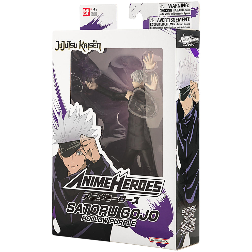 ANIME HEROES - Jujutsu Kaisen - Gojo Satoru Hollow Purple Action Figure | Jujutsu Kaisen 6 Inch Action Figure Anime Heroes - Gojo Satoru Hollow