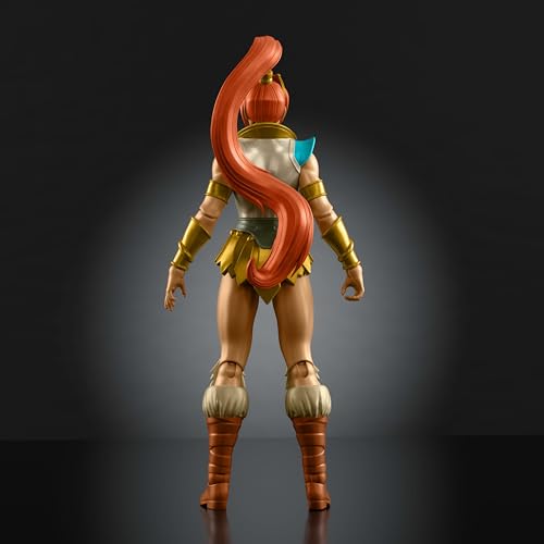 Masters of the Universe Origins 200X Teela 5.5 Inch Action Figure​ | MOTU Cartoon Collection Toy, 1980s TV Inspired Character, Ponytailed Heroine, Hair, Staff​ Accessory