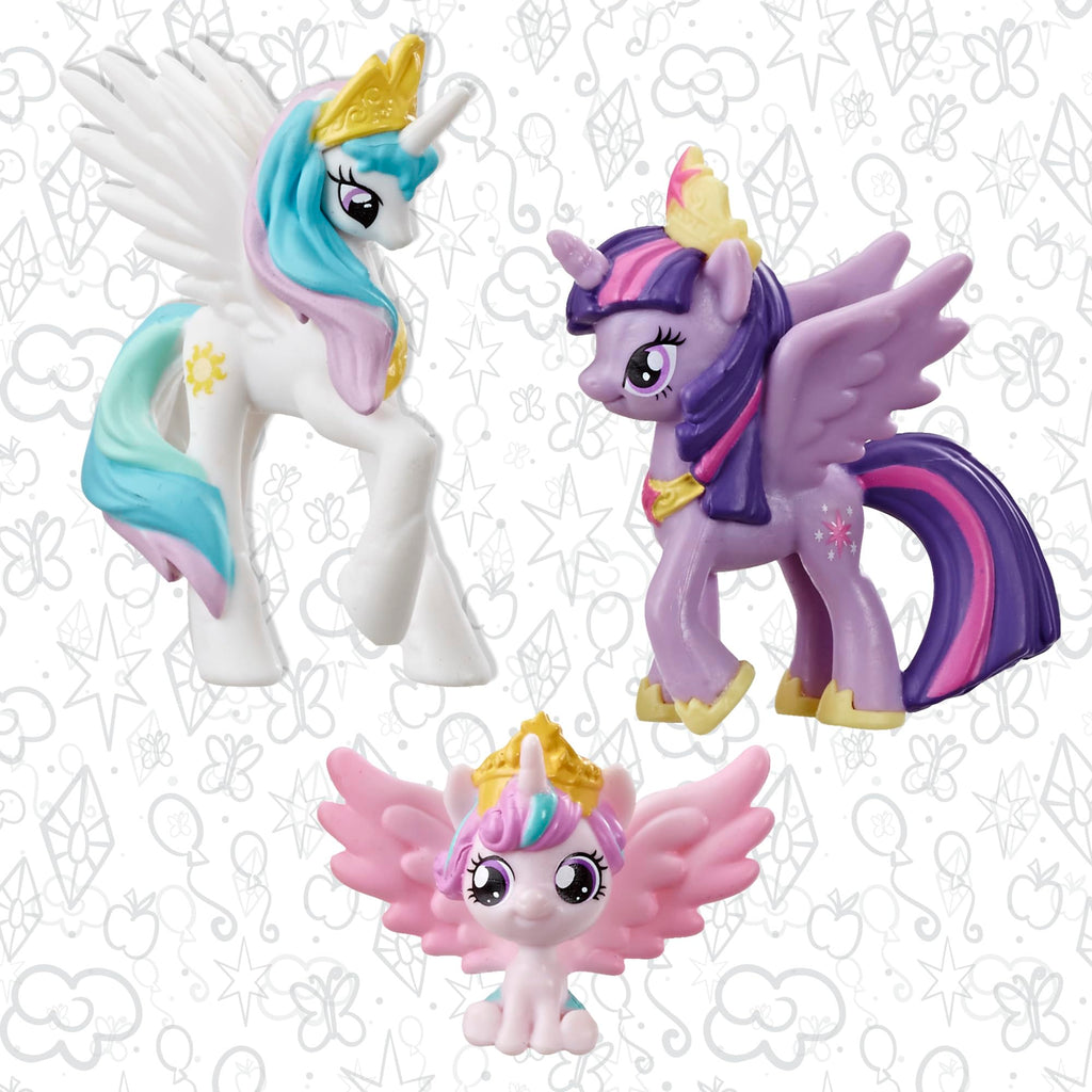 My Little Pony Toy Rainbow Equestria Favorites 10 Figure Collection, for Kids Ages 3 Years Old and Up (Amazon Exclusive)