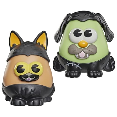 Potato Head Spooky Tots | 11 Pieces | Two 3-Inch Potato Bodies with 9 Accessories | Preschool Halloween Toys for Kids 2+