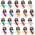 AKFAHOIF 20PCS Little Jesus Figures, Mini Jesus Figurines in Bulk, Multicolor Tiny Jesus Figures, Miniature Figurines to Hide and Seek Religious Gifts for Easter Egg Stuffers