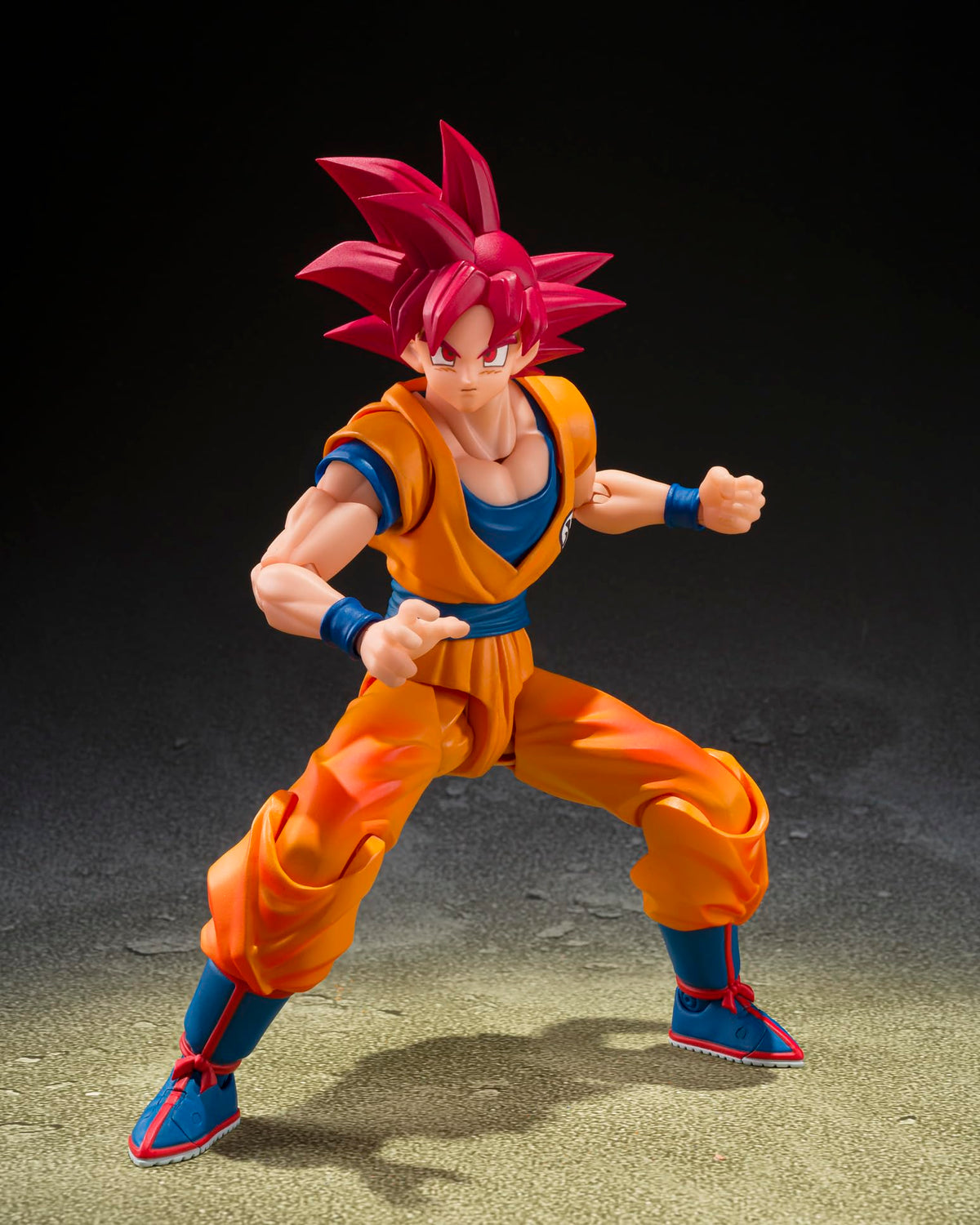 TAMASHII NATIONS - Dragon Ball Super - Super Saiyan God Son Goku (God Aura) S.H.Figuarts Action Figure
