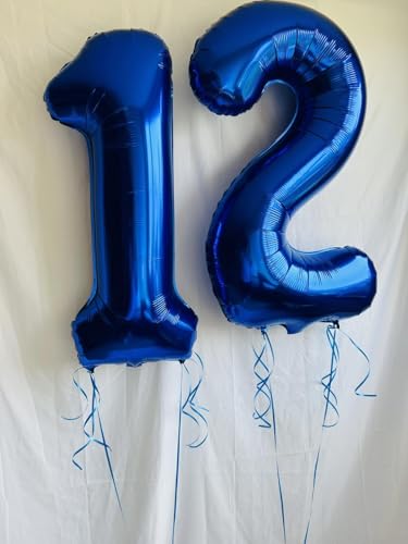 Blue Number 3 Balloon 40 Inch - 3 Balloon Number, 3rd Birthday Decorations