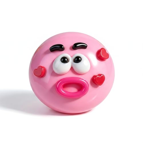 Smushers Squishy Curiosities - Ultra-Soft Slow Rising Stress Relief Toy for Adults, Cute Quirky Sensory Fidget Toy for Anxiety Relief, ADHD & Autism, Unique Office Desk Decor(Pink)