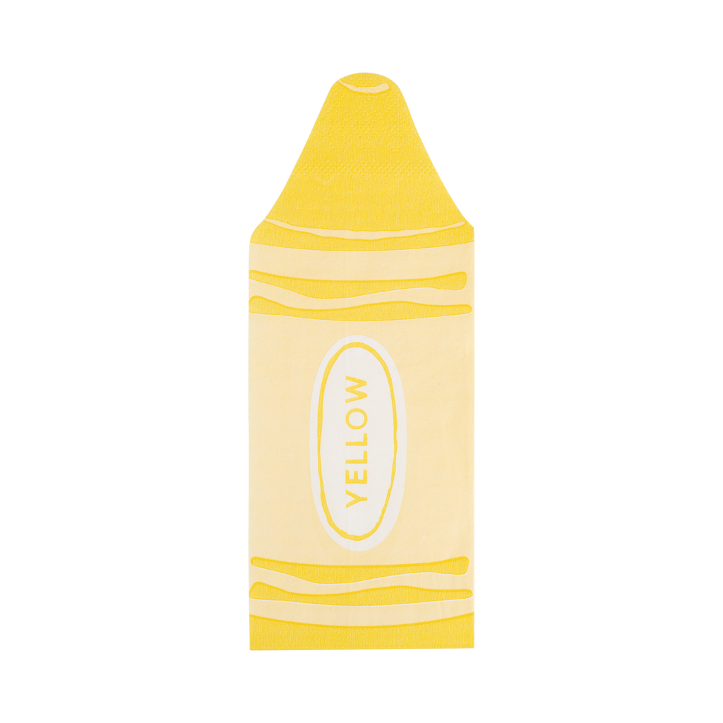 Crayon Shaped Dinner Napkin Set