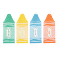 Crayon Shaped Dinner Napkin Set