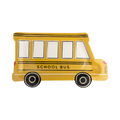 School Bus Shaped Plate