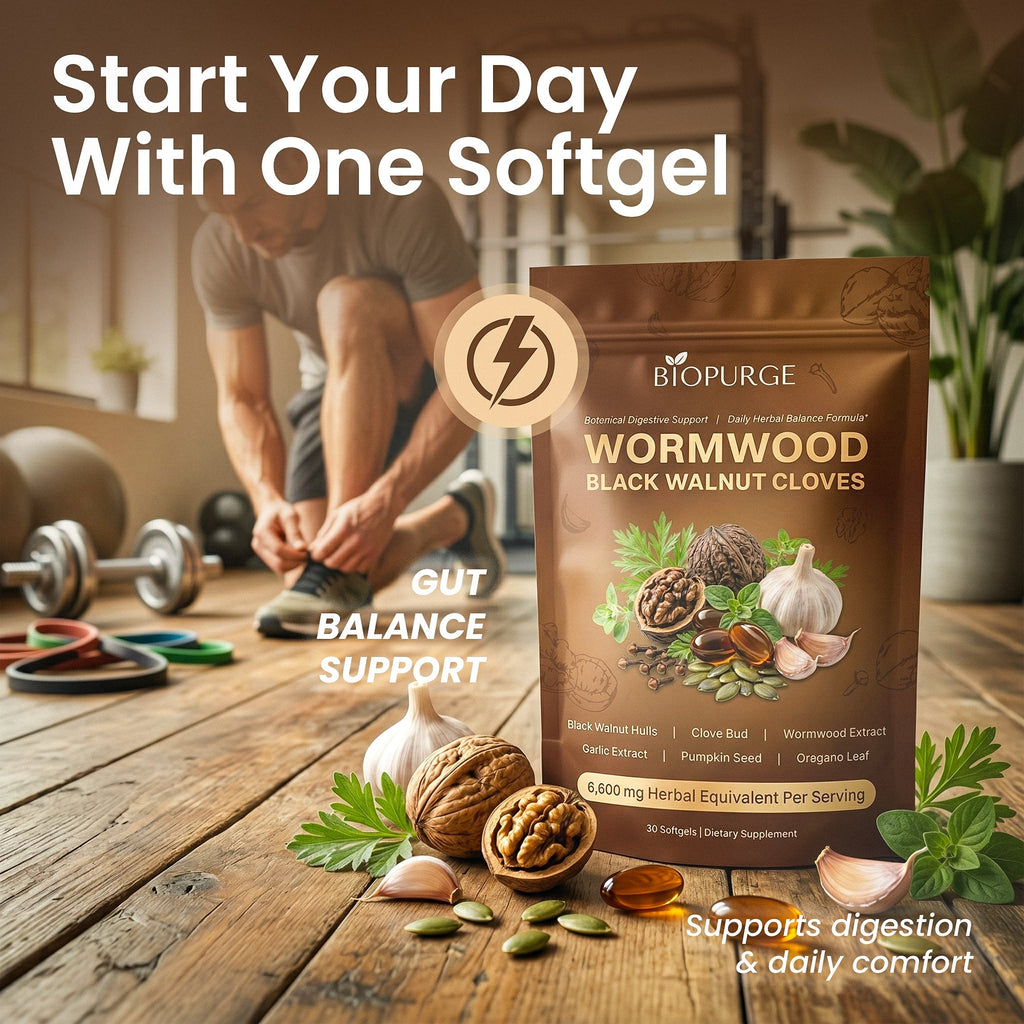 Wormwood Black Walnut Cloves 6,600mg Softgels