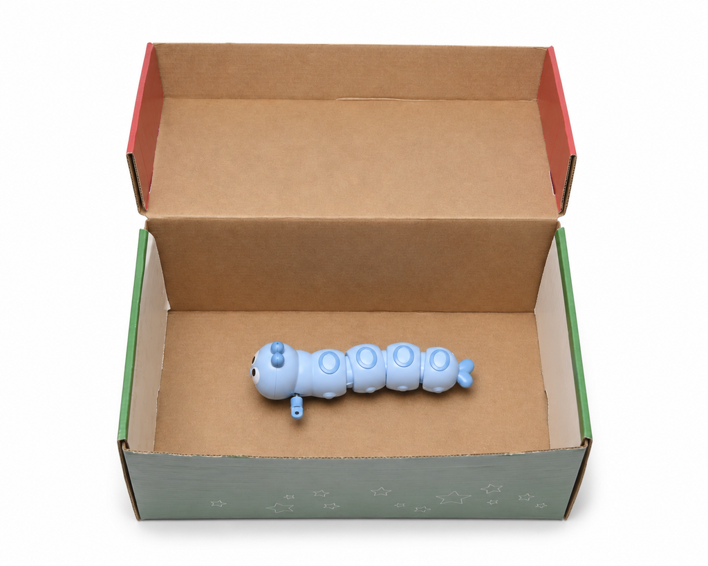 Caterpillar Wind Up Toy (20 Pack) Assorted Colors - Rolling, Wiggling Fun! $1.15 Each