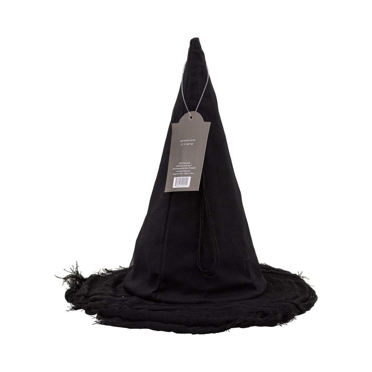 Light Up Halloween Witch Hats, Set of 3