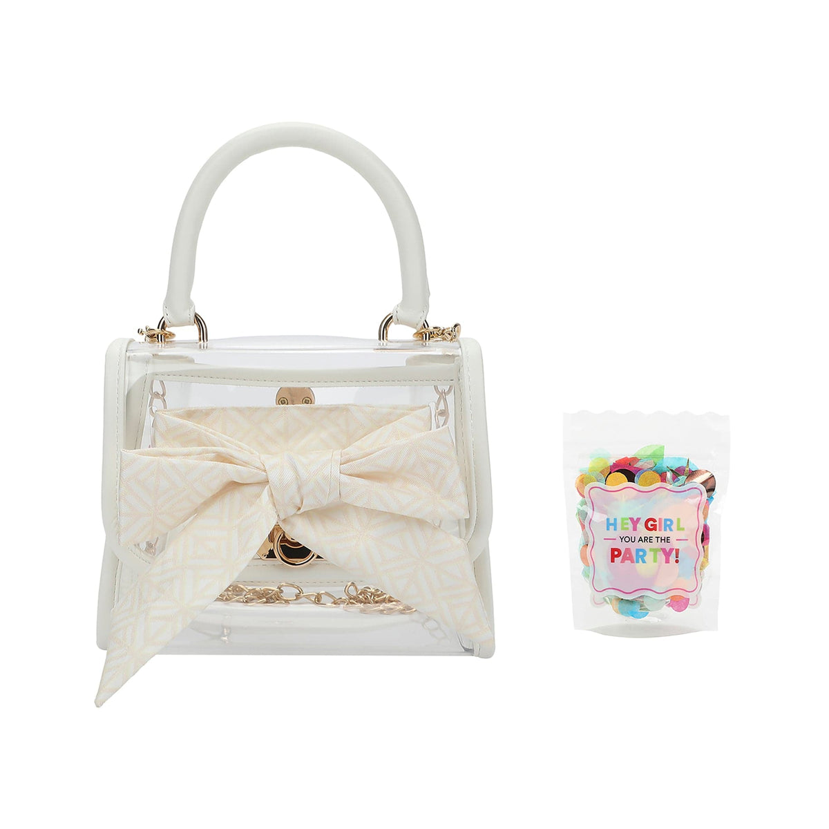 The Perfect Bow Bag (White)