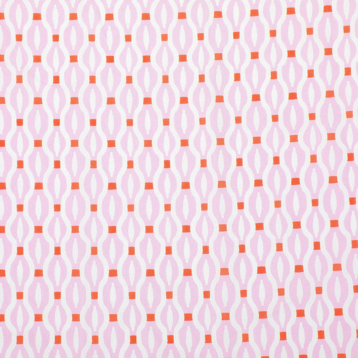 Geo Chic Pink Satin Anything Scarf