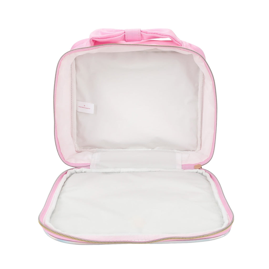 Quilted Confetti Heart Insulated Lunch Box