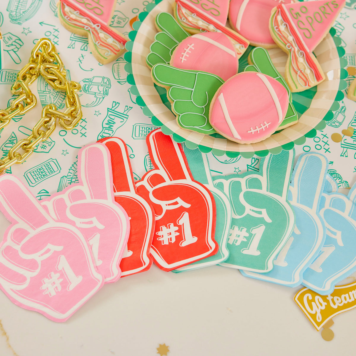 Game Day Tableware Party Kit